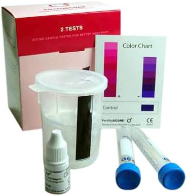 FERTILITY SCORE Colour Test for Male Fertility - ONLY test to measure a manโs sperm concentration & sperm motility.