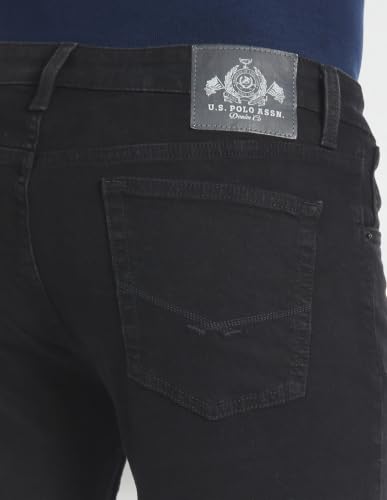 Image of U.S. Polo ASSN. Denim Co. Brandon Fit Jeans for Men, Full Length Mens Denim for Office & Regular Wear
