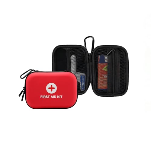 Red Hard Shell Storage Case for Neffy Epinephrine Nasal Sprays or AUVI Q Auto-Injectors