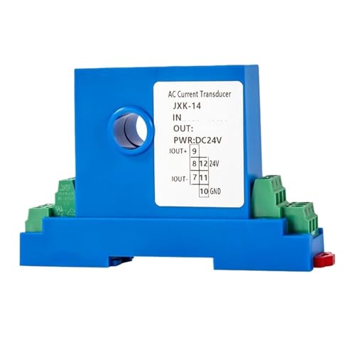 8mm Hole DC/AC Current Transmitter DC24V 0-10A/50A/100A/150A to 4-20mA 0-10V 0-5V Hall Effect Close Loop Current Transmitter(Input DC 0-10A,1-5V)