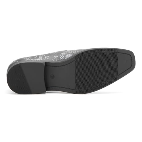 Image of Meijiana Mens Loafers Wedding Dress Shoes Slip-On Loafers for Men Tuxedo Suit Shoes
