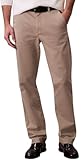 Calvin Klein Pantalones Chino Hombre Cotton Signature Slim Fit, Beige (Vintage Khaki), 30W/34L