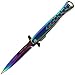 Anglo Arms Rainbow Effect Stiletto Lock Knife 162