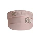 DOSOMI Elegant Newsboy Cap Men's Fisherman Greek Hat Satin Lined Autumn Casual Breton Fiddler Hat 56