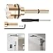 JurwheeR RP51918 6-Setting Shower Diverter Cartridge for Delta Compatible Shower Valve, Brass Construction, Leak-Proof Design With Installation Tools