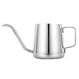 Gooseneck Coffee Kettle 20oz/600ml with Flow Control - Stainless Steel Pour Over...