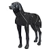 Rukka Pets HAYTON ECO Regenmantel für Hunde Schwarz 30