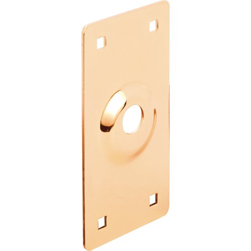 Prime-Line U 10378 Bright Brass, Steel Cylinder Guide (Single Pack)