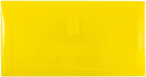 Vista 45 de JAM Paper sobres de plástico con cierre de velcro, para indexar, tamaño (5 1/2" x 7 1/2").