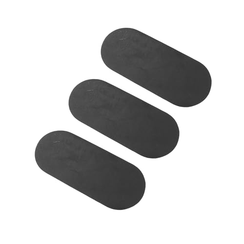 REPAIROCK 3pcs PVC Repair Patches with Glue Professional Inflatable Boat Kayak Repair Kit Inflatable Boats Rubber Boats Canoe Black Auto Replacement Parts