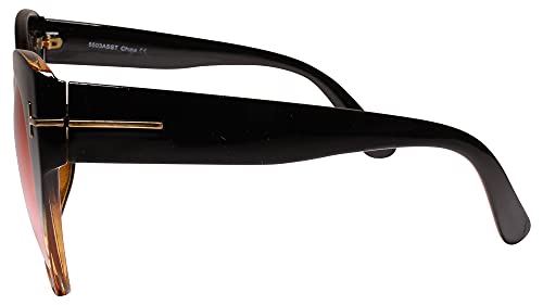 Classy Luxury Oversized Designer Stylish Womens Cat Eye Sunglasses3