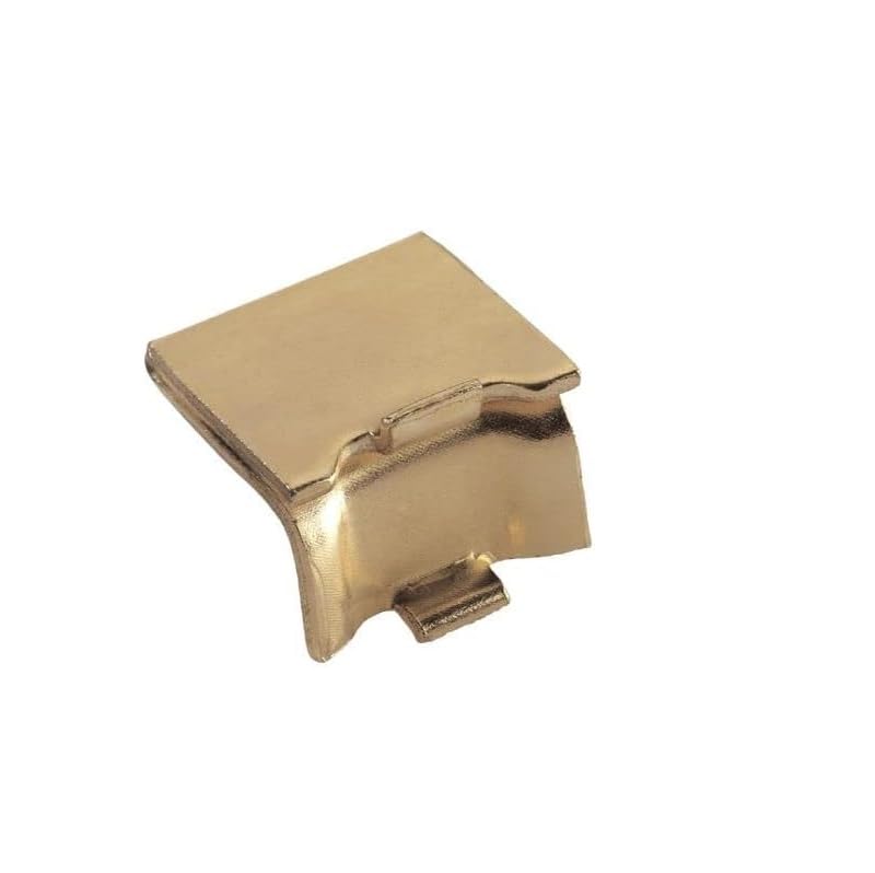 Phoenix Raised Double Bookcase Support Stud 10 Pack - Brass