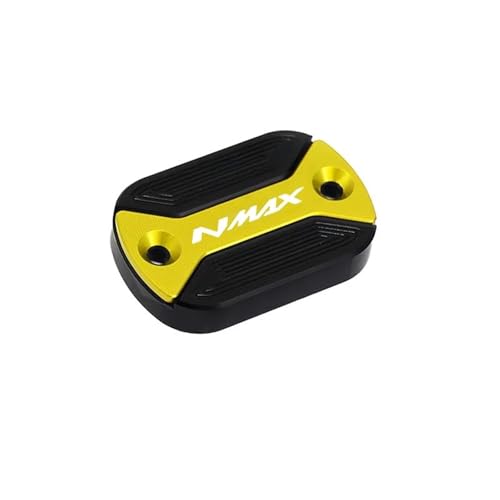 Couvercle réservoir liquide de frein pour NMAX 125 155 aluminium jaune