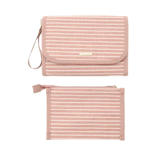 [ アフタヌーンティー リビング ] AfternoonTea LIVING 母子手帳ケース HX26 ボーダー母子手帳ケース ピンク