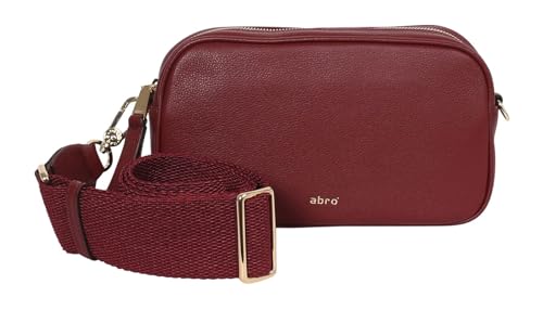 ABRO Dalia Crossbody Bag Tina L Bordeaux, le sac en cuir compact et spacieux
