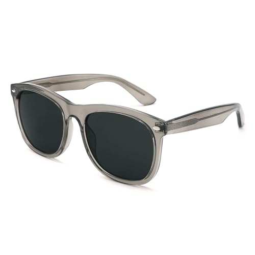 Image of Pro Acme Mens Sunglasses - Square Shades Retro Large Sun Glasses for Women Driving Fishing UV Protection