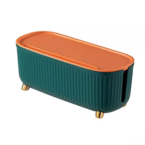 Boîte de rangement de câbles anti-poussière pour éliminer les fils emmêlés au sol