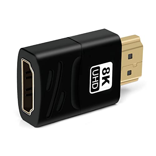 HDMI Coupler 8K macho a hembra para HDTV y PC miniatura 1