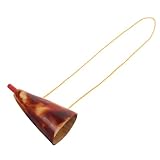 Détails décoratifs : la corne est ornée de sculptures complexes, rehaussant sa valeur esthétique, instrument à corne de taureau, festivals de corne de bœuf