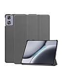 Hülle für SVITOO P108 11.97 Zoll – PU+PC magnetische Dreifach-Faltabdeckung, stoßfest & Kratzfest, Ständer zum Anschauen/Tippen, schlankes Design für SVITOO P108 Tablet,Grau