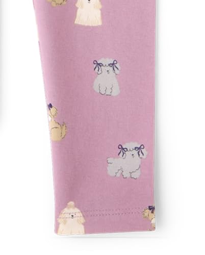 The Children's Place,Baby Girls,and Toddler Print Leggings,4-Pack,Pansy Garden,3 Years - image 2