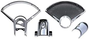 Unfair Advantage 1955 1956 Chevy Auto Instrument Cluster Speedometer Speaker Bezel Dash Set