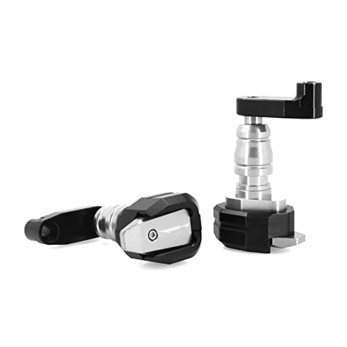 Protection contre les chutes haut de gamme CNC argent pour cadre Aprilia RSV4 RF RR