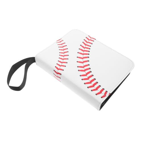 Classeur cartes de baseball Yardwe protège-cartes de sport et organiseur portable 4 pochettes