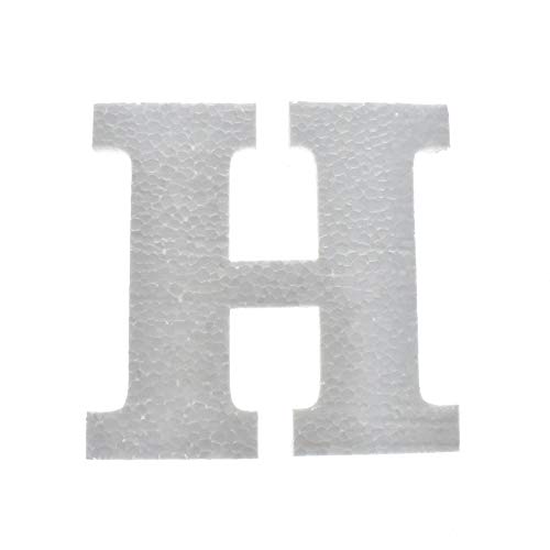 Homeford Craft Eps Foam Letter Cut Out "H", 4-3/4-Inch, 12-Count #TOP25