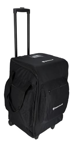 Image of Rockville Rolling Travel Bag+Wheels & Handle 4 Large Lights (RLB50)