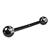 Inflatable Barbell (1 Pack) Vinyl. Inflates to 52"