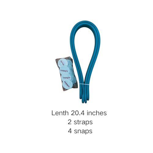 Image of Replacement Straps for S /M Rubber Beach Bag, Replacement Handles with 4 Snaps, EVA Bag Strap Replacement