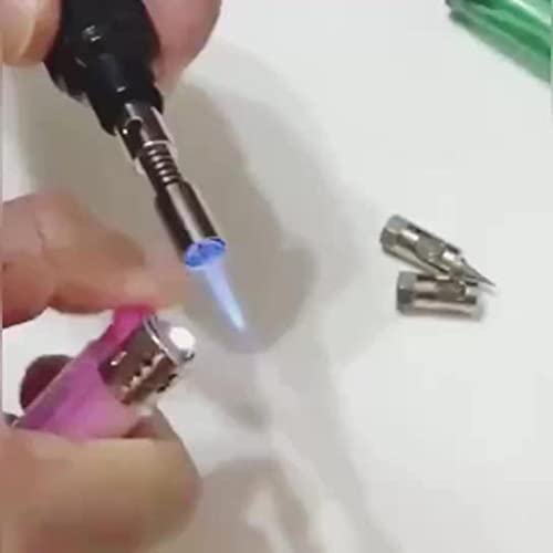 Image of VELURA Gas Soldering Iron Kit Welding Repair for Circuit Board 5Pcs Tip|Welding & Soldering Tools| Tools |Home & Garden