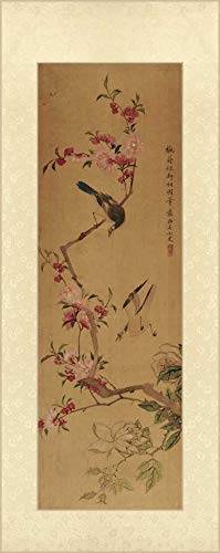 Affiche sur toile soie orientale pour sublimer un salon moderne 138x54 cm