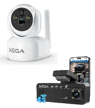 Caméra surveillance intérieure 4G LTE et dashcam auto avec carte SIM