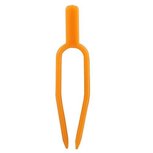 Image of 100Pcs Reusable Plastic Plant Clips for Gardening Vines Support Watermelon Strawberry Farming Securing Tool with Fastening Clamp