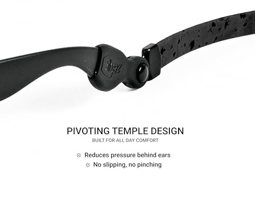 Image of SLINGERZ Stitched Cork Sunglass Strap - Durable Eyewear Retainer for Men & Women (3 /8 inch)