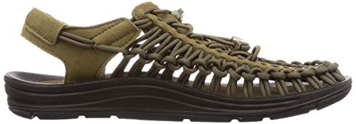 Keen Mens Fisherman Sandals, Dark Olive Black, 7 Us #TOP5