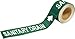 Brady 73925 Economy Pipe Markers-To-Go, B-736, 2" Height X 12" Width, White On Green Self-Sticking - Plastic Film, Legend "Sanitary Drain" (Pack of 25)