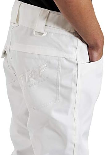 Claw Hammer Adults Snow Ski Pants Salopettes Trousers (M, Endurance 8K / 8K (Total White))