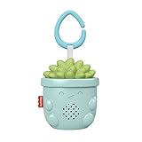 Fisher-Price Soothe & Go Succulent, Portable Infant Soother & Nursery Sound Machine, Multi