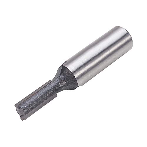 Utoolmart ストレートビット 超硬ルータービット トリマービット 1/2*5/16 1本入り 超硬刃トリマービット 超硬トリマ・ルータービット フライスカッタールータービット 電動トリマー用ビット ルータービット 木工工具 切削 戸板彫刻