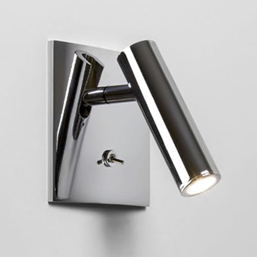Luz de lectura para cabecero ajustable con interruptor de palanca