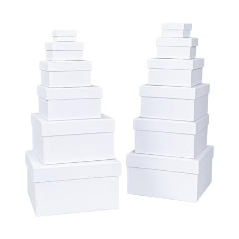 Idées avec cœur Lot de 12 boîtes cadeaux Cover