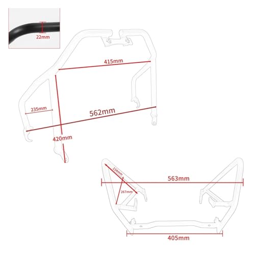 Garde bouclier moteur haut de gamme pour Tenere 700 2023 - 7