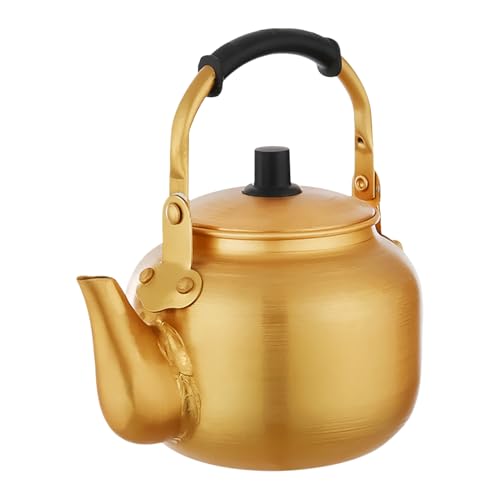 Hervidor de té para cocina - de café para fogatas, hervidor de agua | de camping al aire libre , de aluminio de calentamiento rápido Equipo de y Hervidor de té para cocina - de café para fogatas, hervidor de agua | de camping al aire libre , de aluminio de calentamiento rápido Equipo de y
