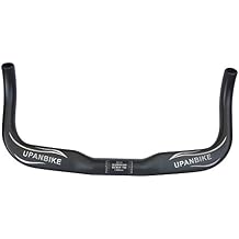 UPANBIKE Bullhorn Handlebar Fixed Gear Bike Bar for Fixie or Road Bike 31.8mm x 40cm