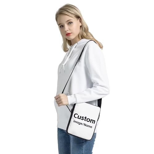 American Flag Cute Messenger Bag for Women Men Crossbody Shoulder Bag School Satchel Bags2