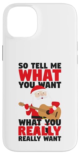 �M�^�[ Santa Tell Me What You Want ��������N���X�}�X �X�}�z�P�[�X iPhone 14 Plus �p