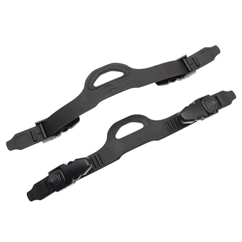 Talón Aletas Buceo | Calzado para Deportes Acuáticos Antideslizante Ajustable | Correas de Aletas Natación Hebilla de Liberación Rápida - Adultos, Buzos Expertos, Aficionados, Lago, Corriente, Piscina